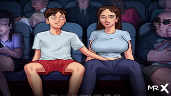 SummertimeSaga - Pussy Caressing at the Cinema in a Public Place E3 #22